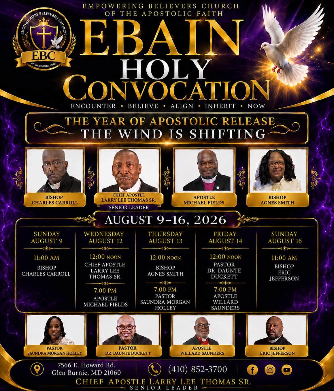 EBAIN Holy Convocation